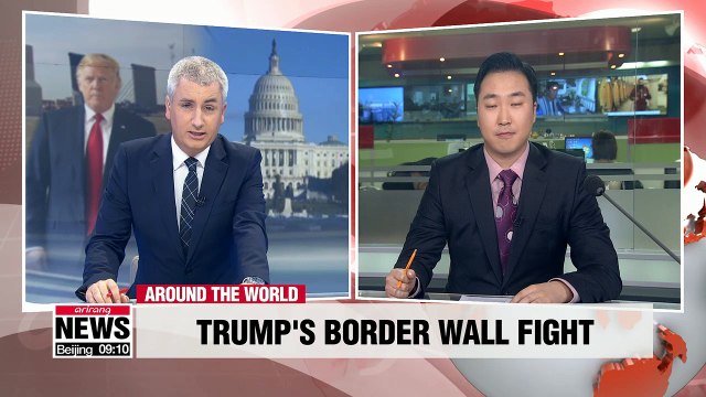 Trump vows not to reopen U.S government until wall funding is secured