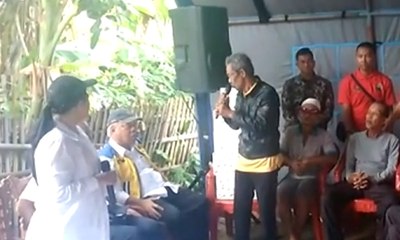 4 Menteri Kabiner Kerja Tinjau Lokasi Terdampak Tsunami