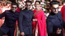 Ranveer Singh MADNESS With Deepika Padukone At Kapil Sharma Wedding Reception Mumbai