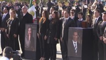 Despiden a la gobernadora y el senador mexicanos en un politizado funeral de Estado