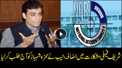 NAB summons Hamza Shahbaz today