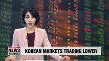 S. Korean stocks fall in early Wednesday trading after heavy losses on Wall Street