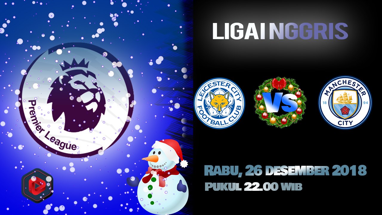 Jadwal Pertandingan Liga Inggris Leicester Vs Manchester City, Rabu Pukul 22.00 WIB