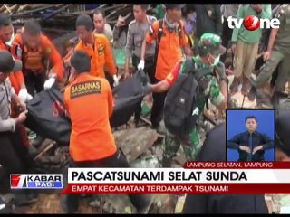 Pasca Tsunami di Lampung Selatan, Empat Kecamatan Hancur