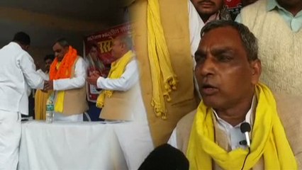 यूपी: ओमप्रकाश राजभर ने भाजपा पर साधा निशाना, कहा- विकास के पैसे मूर्तियों और कुंभ में किया खर्च