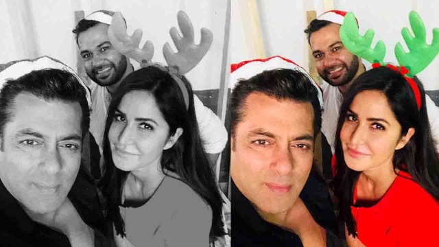Salman Khan celebrates Christmas with Katrina Kaif; Watch Video | FilmiBeat