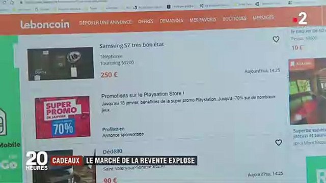 Explosion des reventes de cadeaux au lendemain de Noël, les chiffres s'envolent ! Regardez