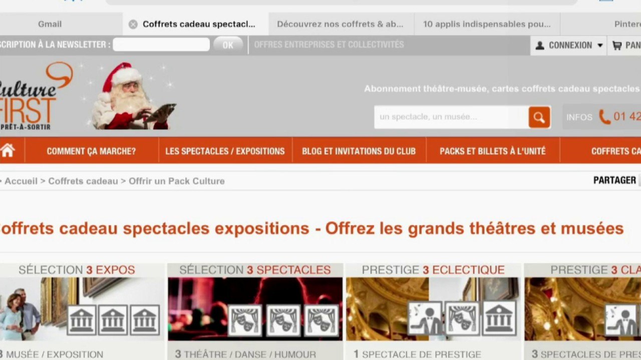 Pour Noël, offrez des coffrets spectacles !