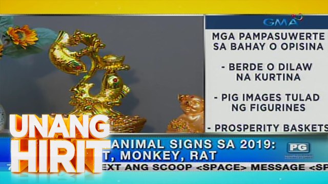 Unang Hirit: Mga pampasuwerte ngayong Chinese New Year, alamin!
