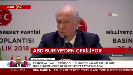 ABD'nin Suriye'den çekilme kararı