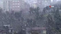 İstanbul Avrupa Yakasında Kar Yağışı Etkili Oluyor