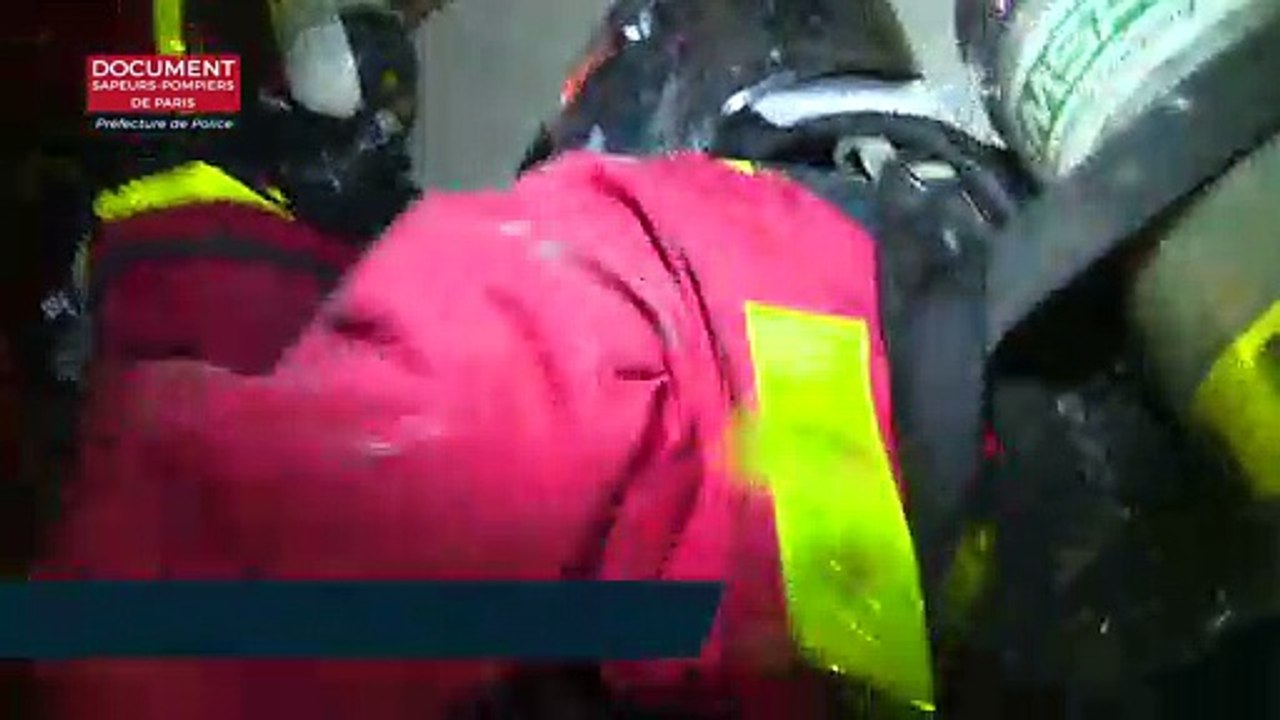 Vidéo pompiers de Paris