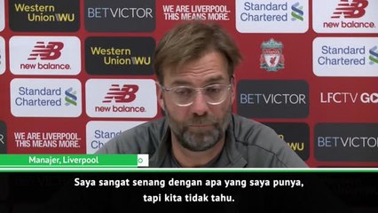Saya Selalu Membuka Pintu - Klopp Tentang Bursa Transfer Januari