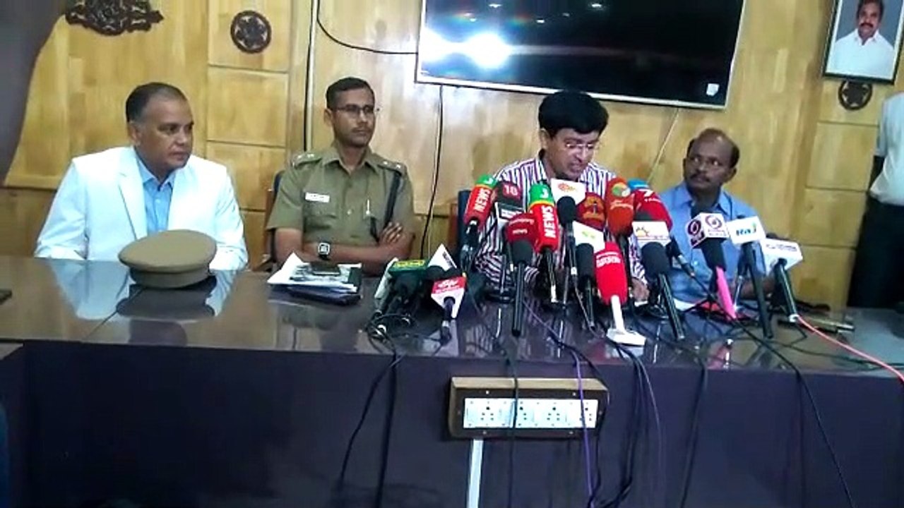 சுகாதார துறை செயலாளர் ராதாகிருஷ்ணன் பத்திரிகையாளர் சந்திப்பு-வீடியோ