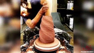MOST SATISFYING POTTERY VIDEOS | ASMR POTTERY COMPILATION