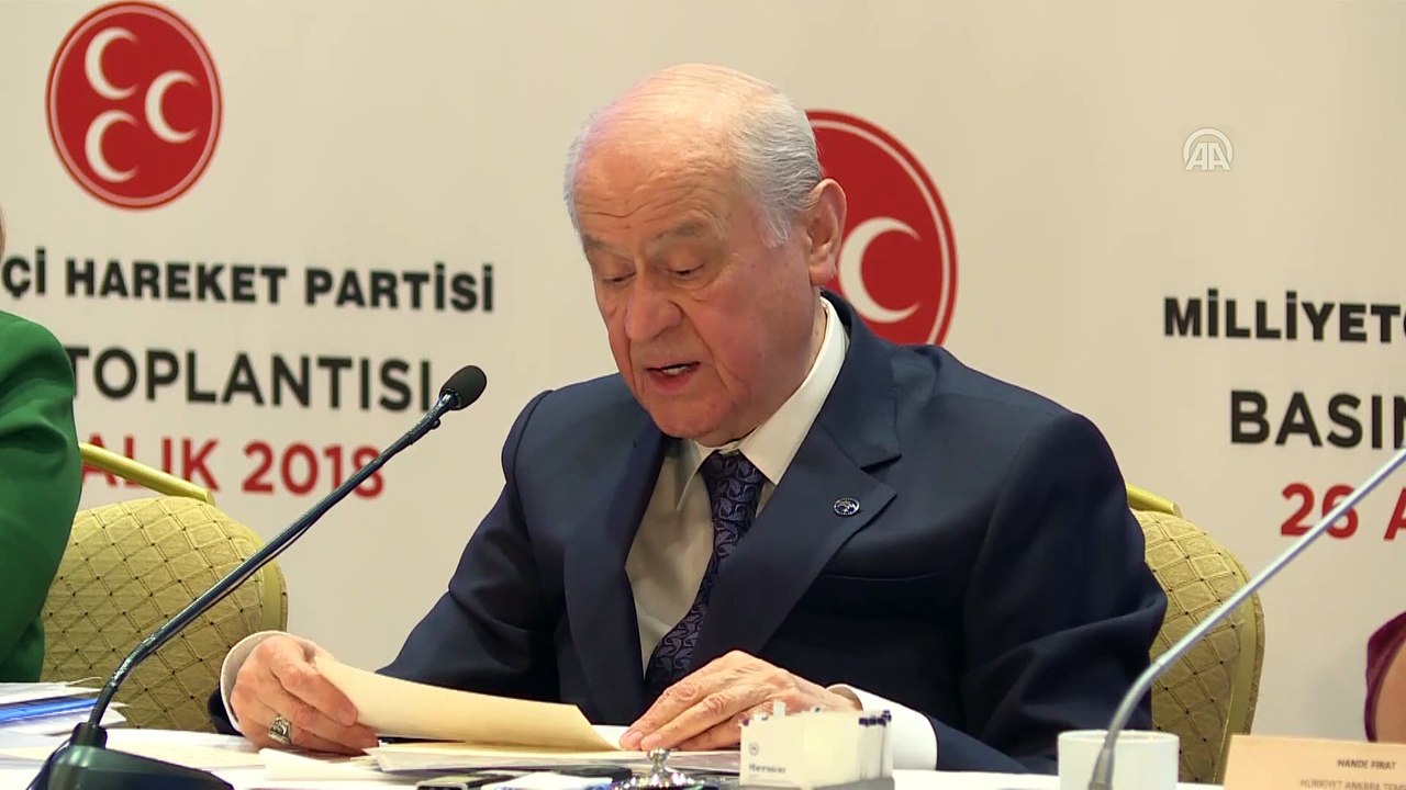 Bahçeli: 'Metin Akpınar, Halk TV'ye yeniden çıkıp milletimden özür diliyorum demesi lazım' - ANKARA