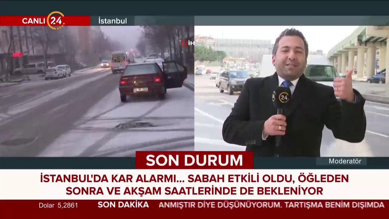 İstanbul'da kar bekleniyor