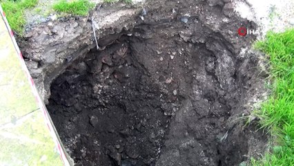 Fransızların çekilirken üzerinde antlaşma imzaladığı köprüde göçük meydana geldi