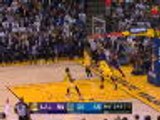 Ball to Kuzma for the Lakers alley-oop dunk