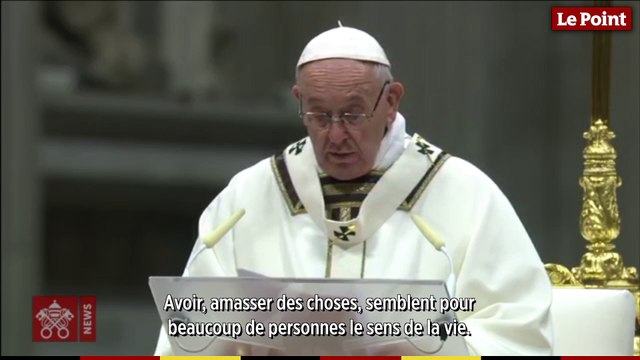 L'homélie de Noël du pape François