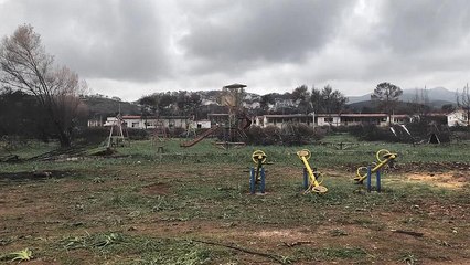 سالی که گذشت؛ اعتراض بازماندگان آتش‌سوزی یونان به دولت