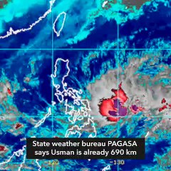 Rainy last week of 2018 expected due to Usman