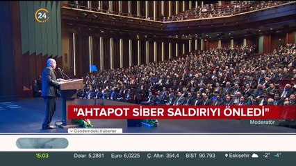 "Ahtapot siber saldırıyı önledi"