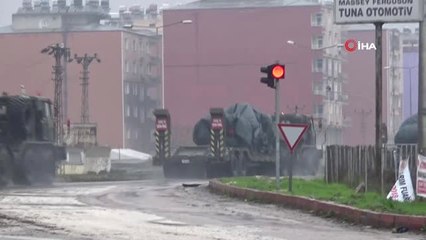 Hatay'dan Şanlıurfa Sınırına Tank Sevkiyatı