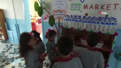 Öğrenciler Dürüst Alışverişi Bu Market ile Öğreniyor