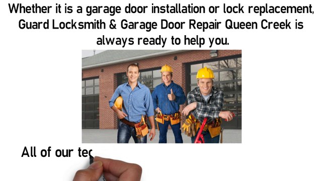 Guard Locksmith & Garage Door Repair Queen Creek - Available 24/7