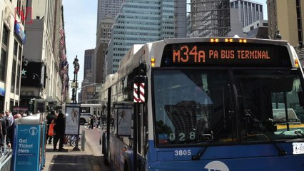 New York City Bus Taken on Joyride