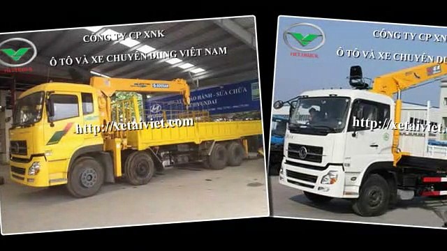 Xe tải gắn cẩu UNIC, SOOSAN chính hãng giá tốt nhất