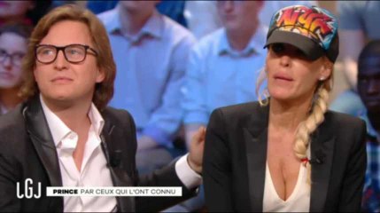 Ophélie Winter au “Grand Journal” parle de son ex Prince