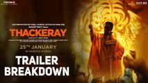 Thackeray | Trailer Breakdown | Nawazuddin Siddiqui, Amrita Rao