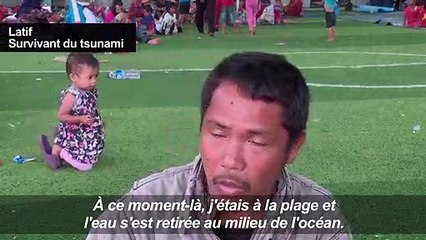 Une "énorme vague" : le récit d'un survivant du tsunami