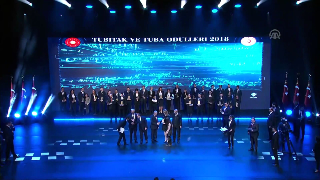 TÜBİTAK ve TÜBA Ödülleri takdim töreni ve fotoğ...