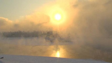 Mínusz 30 fokos a szibériai tél