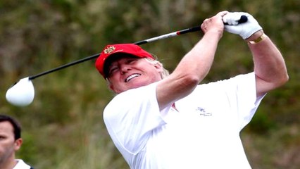 How does Donald Trump spend time as president?