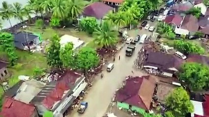 Cómo se ven las costas de Java y Sumatra tras el tsunami