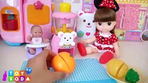 Baby Doll Blender Fruit Strawberry Juice Cooking Time Kitchen Play Toy Soda
