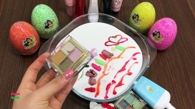 MIXING MAKEUP AND FLOAM SLIME INTO GLOSSY SLIME || MOST SATISFYING SLIME VIDEOS