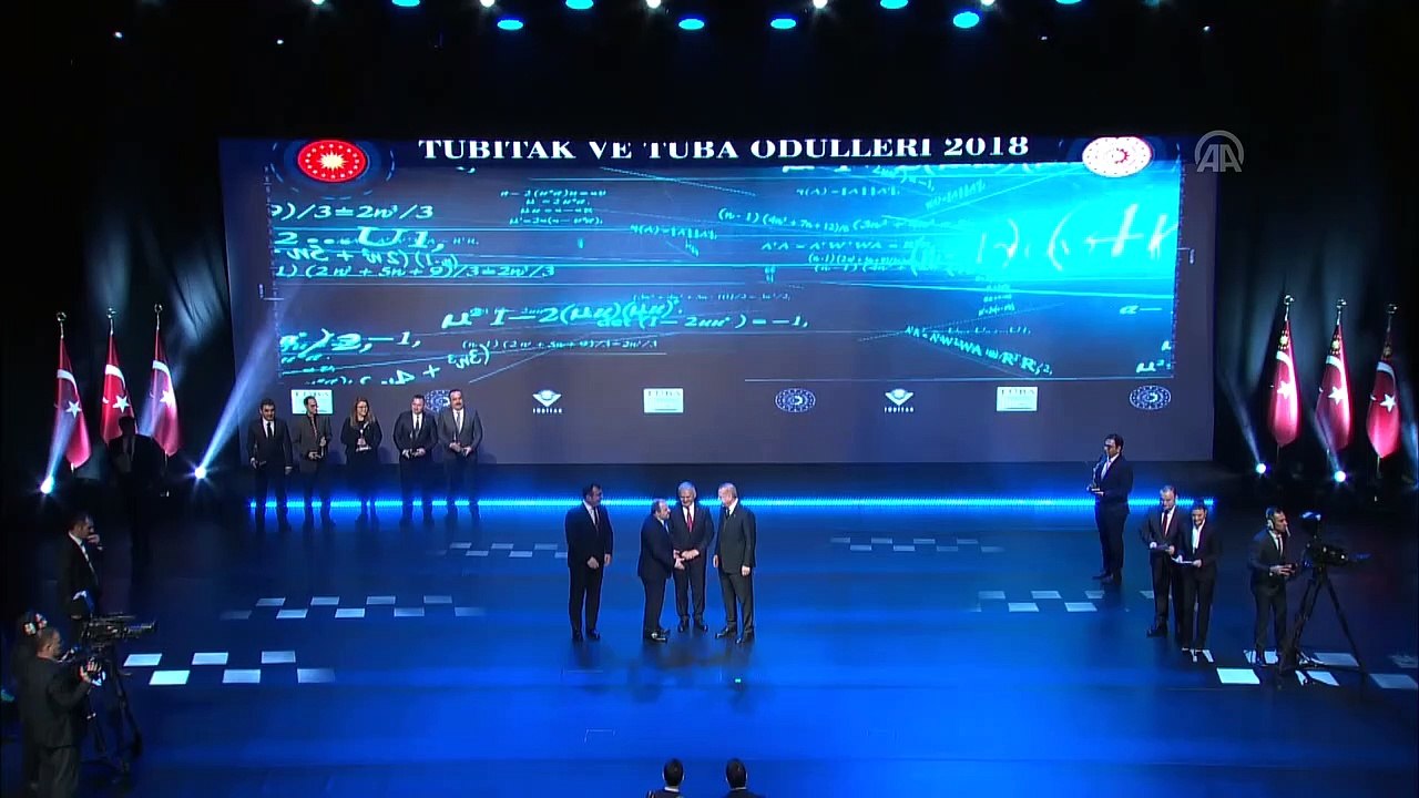 TÜBİTAK ve TÜBA Ödülleri'nin sahiplerine takdimi - ANKARA