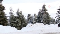 Uludağ'da Yoğun Yağışların Ardından Kar Kalınlığı 50 Santimetreye Ulaştı