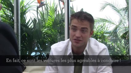 Robert Pattinson : "Non, je n'ai pas encore de limousine"