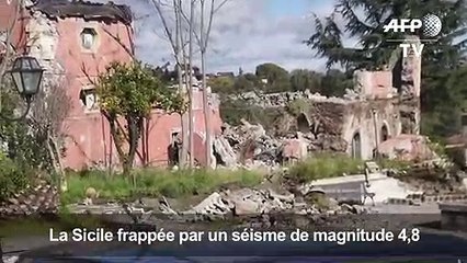 Sicile: la zone de l'Etna frappée par un séisme