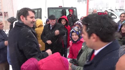 Sivas Valisi, Öğrencilerle Kar Topu Oynadı