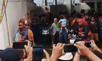 Ribuan Warga Pulau Sebesi dan Pulau Sebuku Dievakuasi