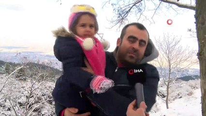 Spil Dağı beyaz gelinliğe büründü, kartpostallık görüntüler ortaya çıktı