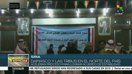 Tribus sirias y Gobierno buscan llegar a un acuerdo