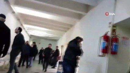 - Duruşmaya alınmayınca polise saldırdılar